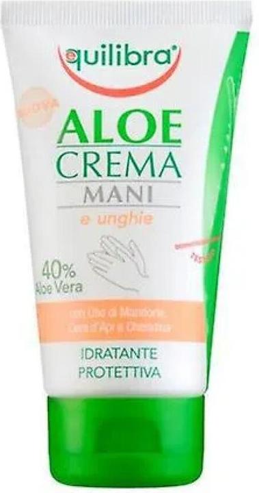 Equilibra Aloe Protezione Naturale Hand & Nail Cream Aloe Vera Hand Cream 75Ml (75 ml)