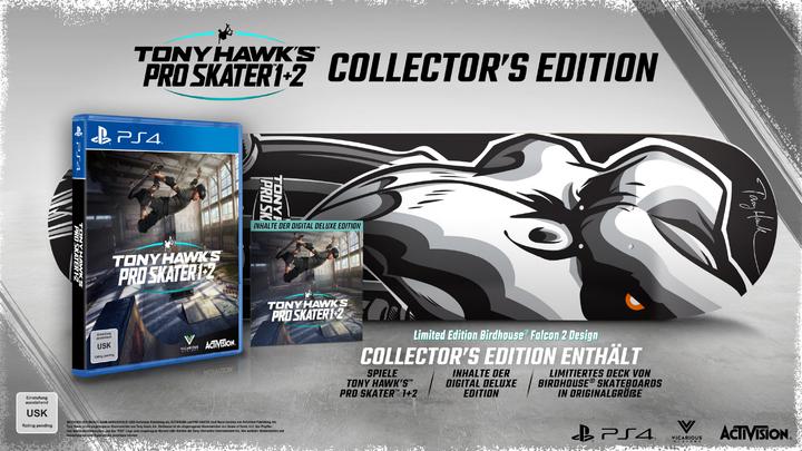 Activision Tony Hawk's Pro Skater 1+2 Collector's Edition (PS4, DE)