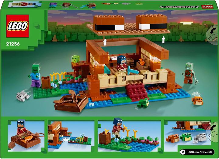 Produktbild LEGO Das Froschhaus (21256, LEGO Minecraft)