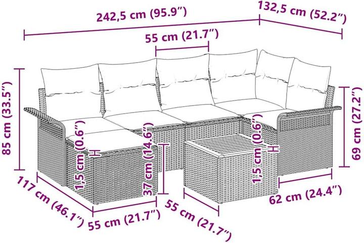 Produktbild vidaXL Roger