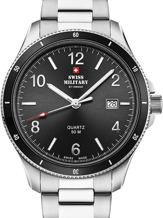 Produktbild Swiss Military SM34096.01 Herrenuhr 42mm 5ATM (Analoguhr, 42 mm)