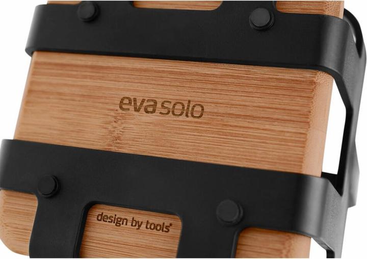 Eva Solo H 18 x B 17 cm - Karboniseret bambus - Sort/natur