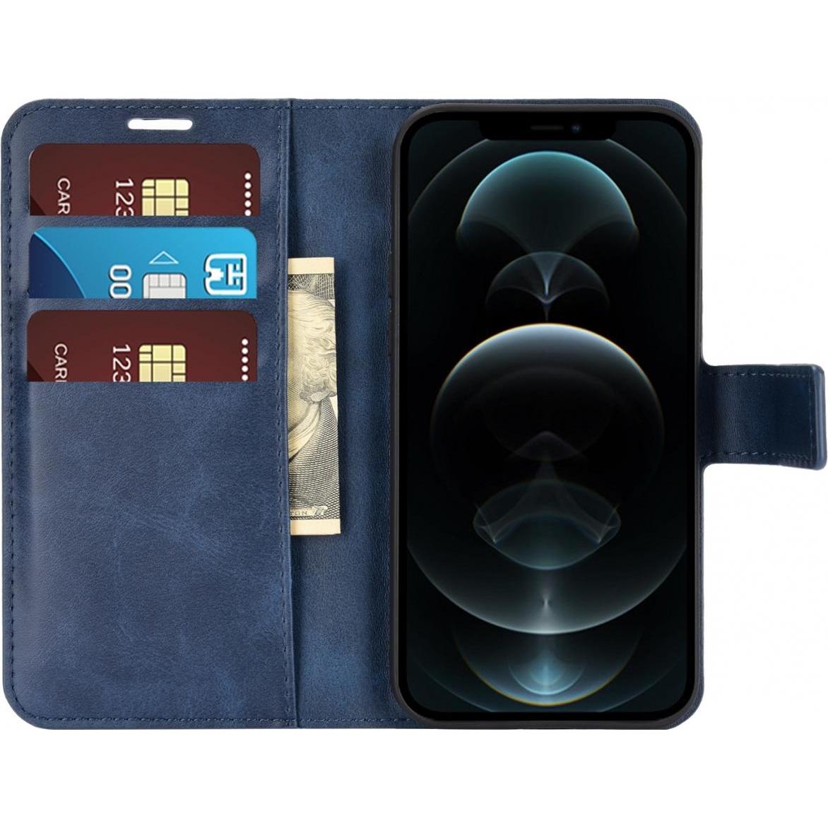 Thumbnail - Screenguard CardLounge Apple iPhone 12 Pro Leder Hülle (Apple iPhone 12 Pro), Smartphone Hülle, Blau