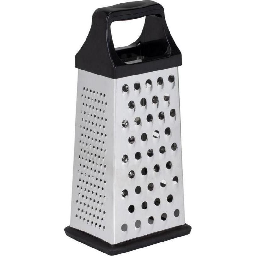 Resto GRATER 4 SIDES/95410, Küchenreibe, Schwarz, Silber