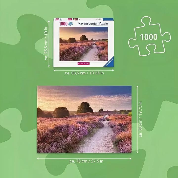 Immagine prodotto Ravensburger Sentiero rosa (1000 pezzi)