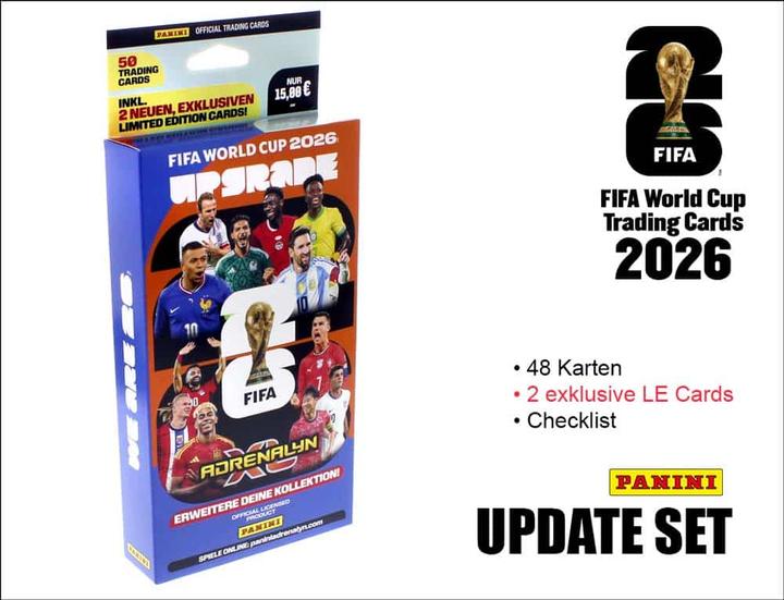 Produktbild Panini Figurka FIFA WorldCupAXL 2026 Upgrade set 32406 (Englisch)