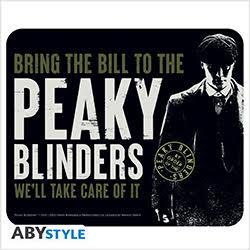 ABYstyle Peaky Blinders Tappetino Mouse Under New Management 24cm, Mausmatte, Schwarz