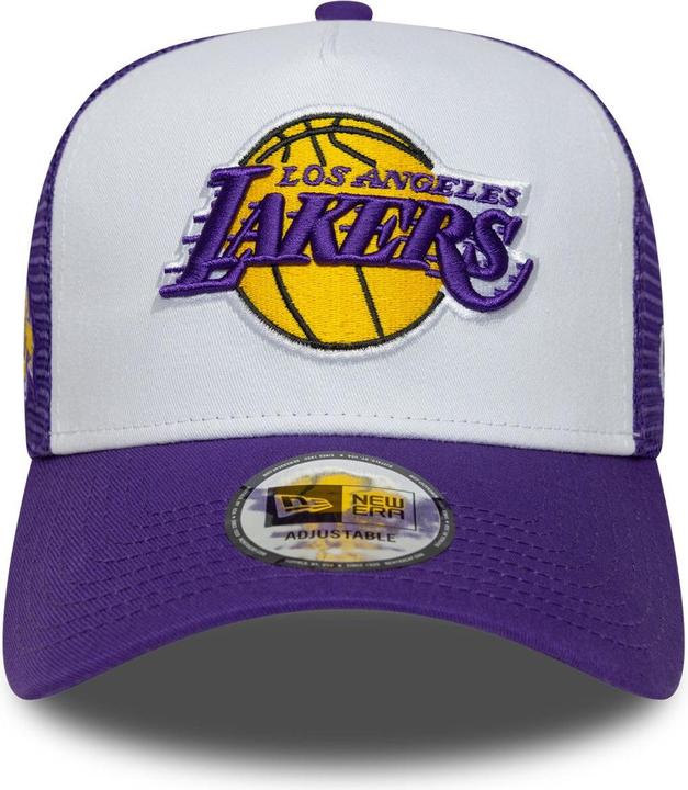 Actual product image New Era A-Frame Trucker Cap - Sidepatch Los Angeles Lakers (One size)