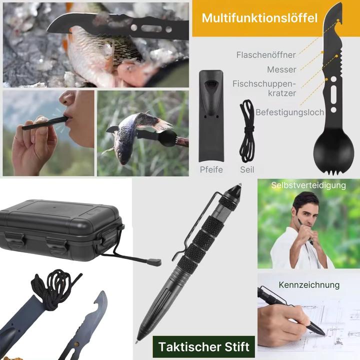 Produktbild Hermex 17in1 Survival-Kit (17 Funktionen)
