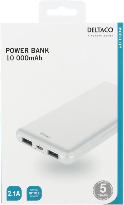 Produktbild Deltaco Powerbank (10000 mAh)