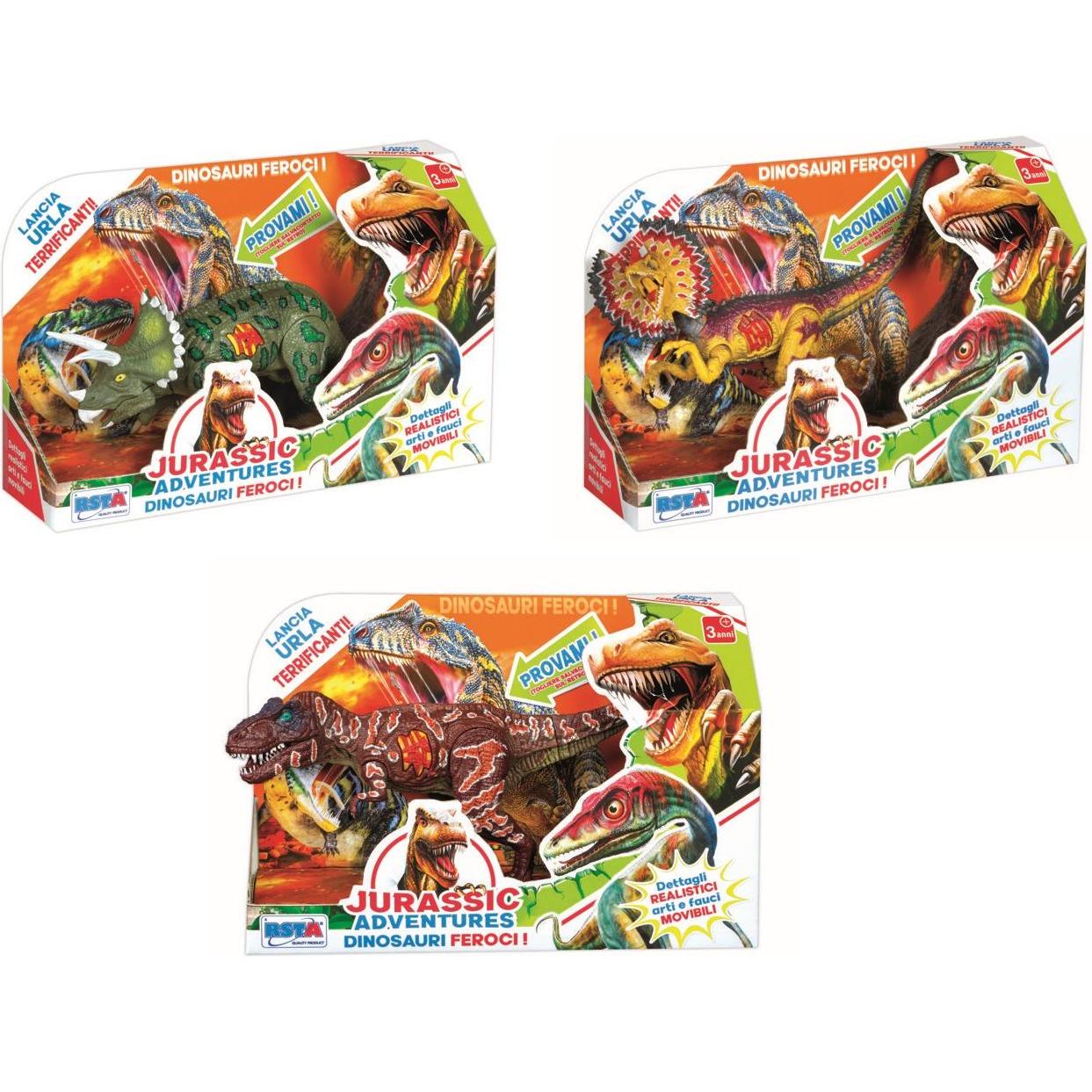 Rs Toys Dinosaurs With Voice 3 Ass.Ti