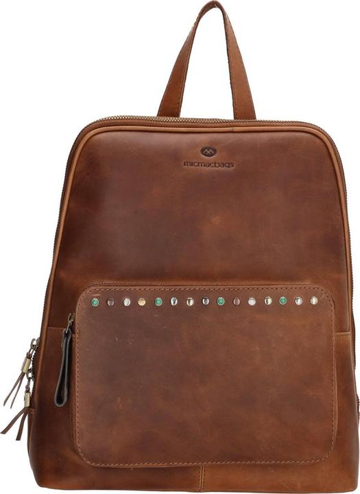 Image du produit Micmacbags Meisterwerk Rucksack - Cognac - 100% Leder