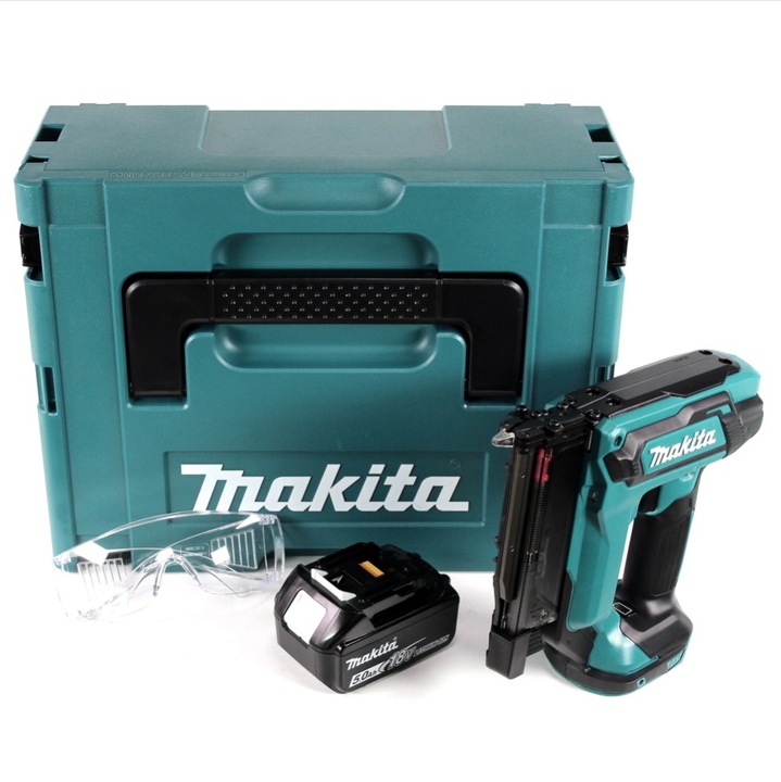 Productafbeelding Makita DPT 353 T1J 18 V Li-Ion accu pennenlikker in Makpac + 1 x 5,0 Ah accu - zonder lader