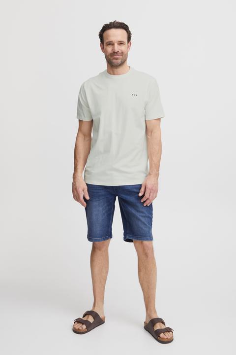 Produktbild FQ1924 FQTom SS basic tee w logo - T-shirt - 21900414 (M)