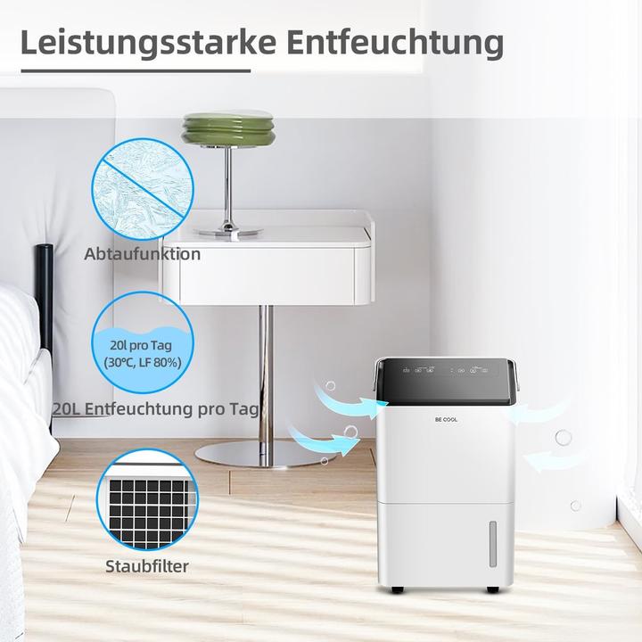 Actual product image Be Cool BC20LEF2301 (20 m², 20 l/24h)