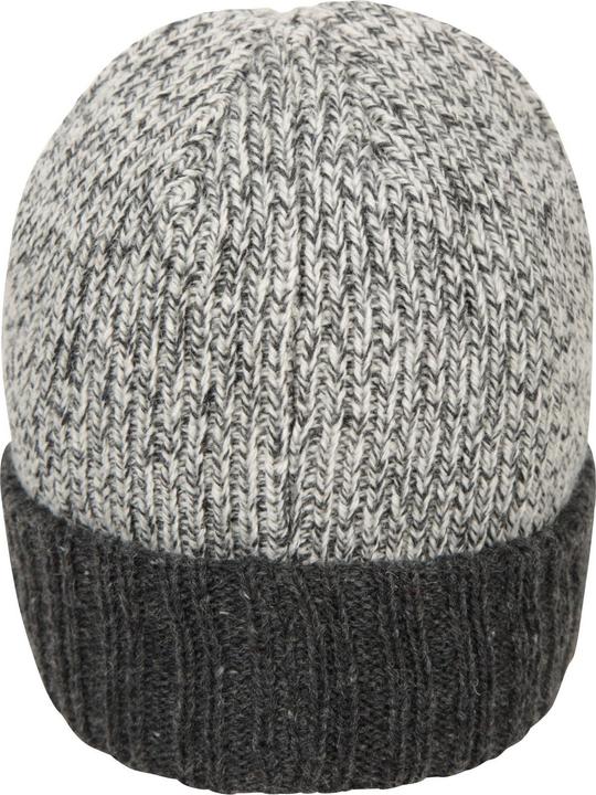 Actual product image Mountain Warehouse Mens Contrast Knitted Thinsulate Beanie (One size)