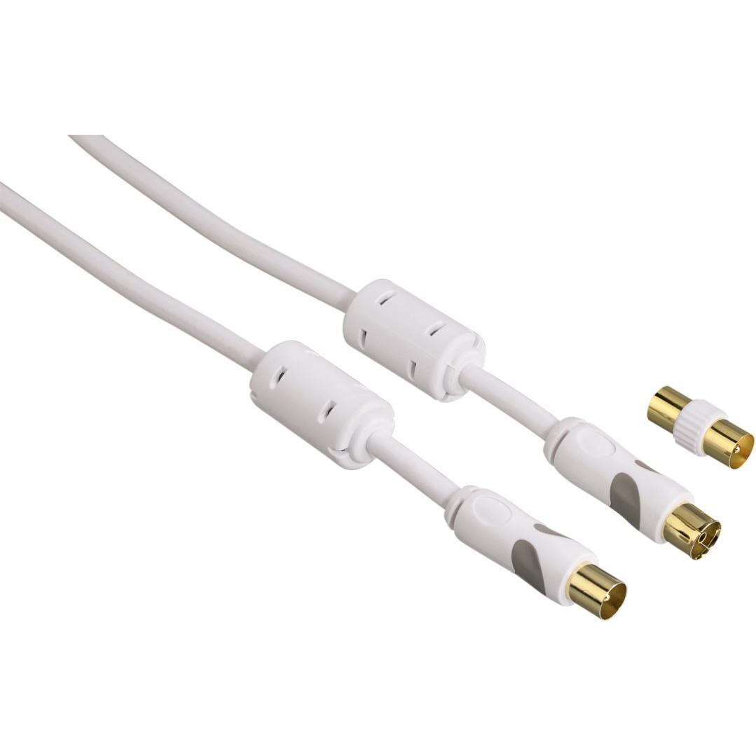 Thomson Antennen-Kabel - vergoldet (95 dB, Antennenkabel), Antennenkabel