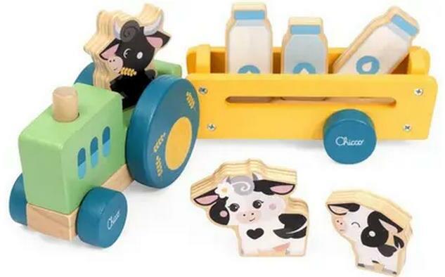 Produktbild Chicco Spielset Traktor mit Kühen
