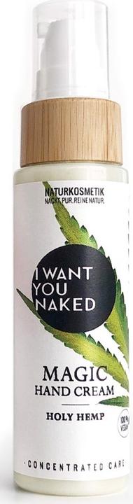 Actual product image I want you naked Hand cream HOLY HEMP (50 ml)
