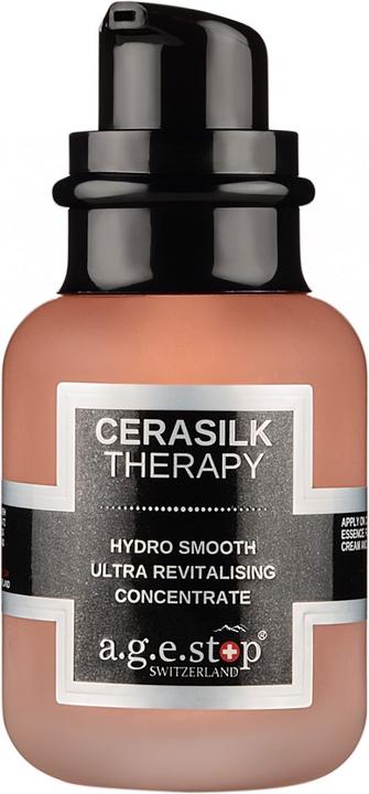 Actual product image Agestop Switzerland CERASILK THERAPY CONCENTRATE - Lipid Replenishing Oil Concentrate (60 ml, Face oil)