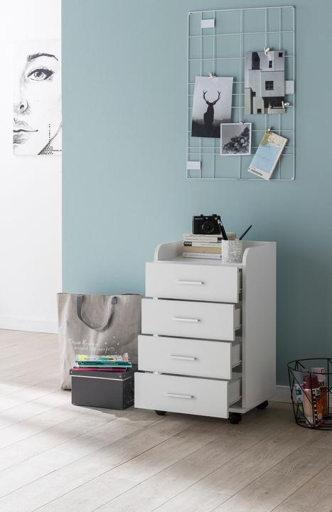 Image du produit FineBuy Conteneur roulant (33 x 40 x 71 cm)