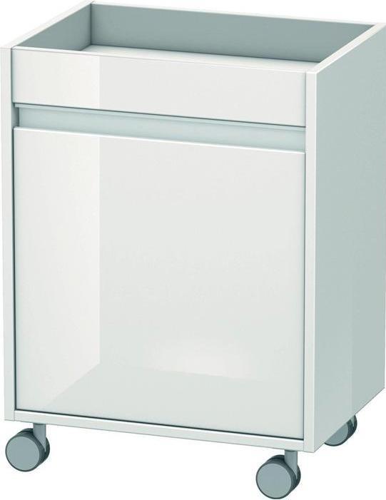 Actual product image Duravit Mobile pedestal KETHO 360x500x670mm Ans right white high gloss