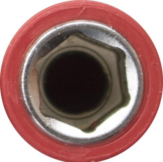Actual product image Wiha Socket insulated, 1/4", external hexagon, 7.0 mm (7 mm)