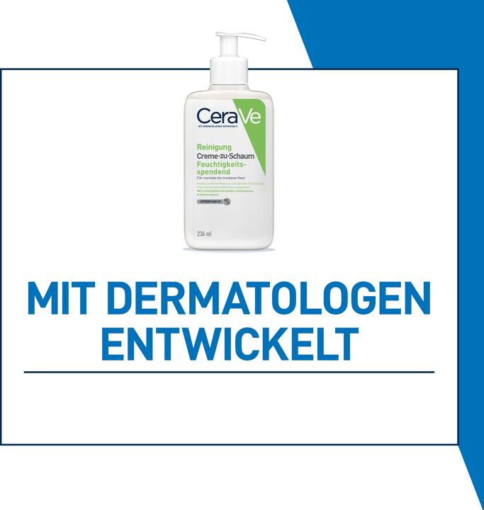Actual product image CeraVe Cream-to-Foam (Cleansing Foam, 236 ml)