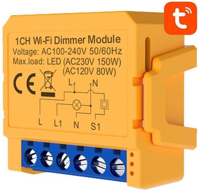 Immagine prodotto Avatto Interruttore intelligente WiFi DMS16-2 TUYA (Attuatore dell'interruttore)