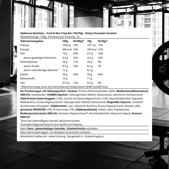 Image du produit Optimum Nutrition Fruit&Nut Crisp