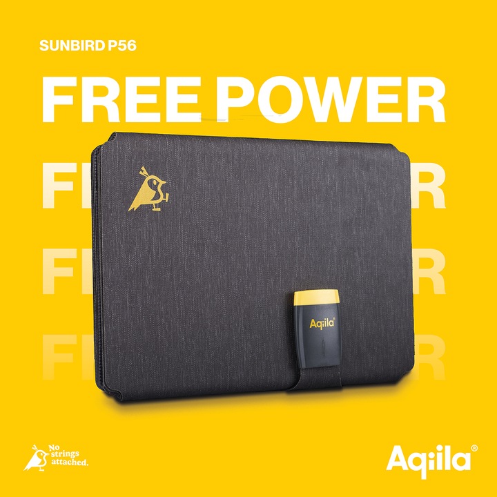 Produktbild Aqiila Sunbird P56 - Foldable solar panel (56 W, 1.34 kg)