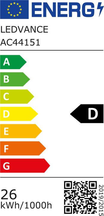Energie-Label Ledvance Ledtube T5 Hf H (G5, 26 W, 4000 lm, 1 x, D)