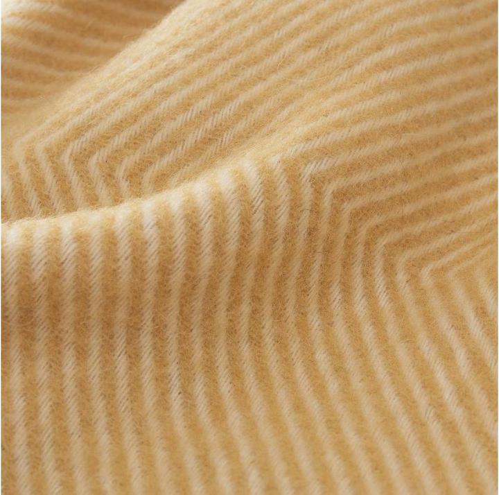 Immagine prodotto Urbanara Wolldecke Gotland Senfgelb 200 x 200 cm (200 x 200 cm)