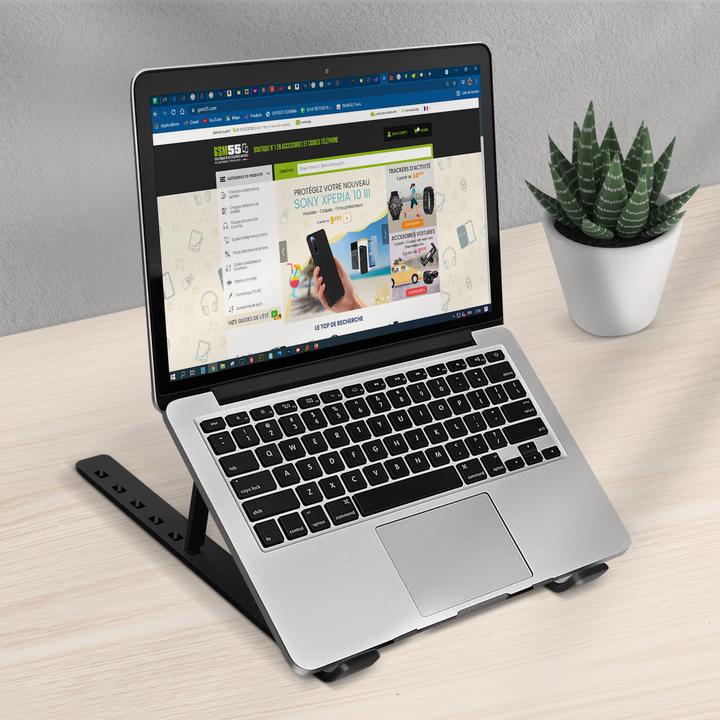 Actual product image Avizar Macbook laptop desk stand