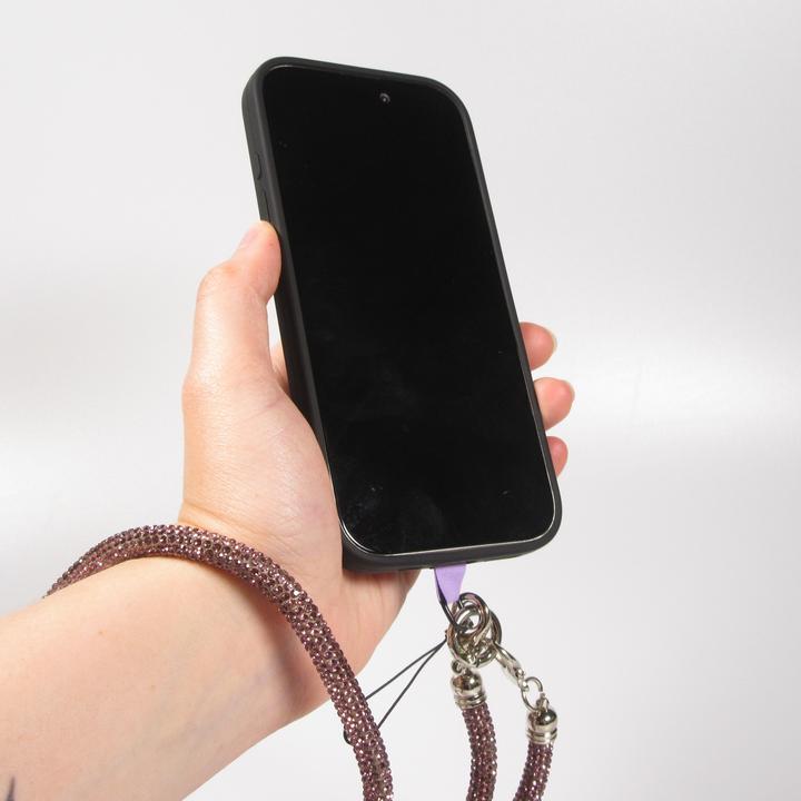 Actual product image PhoneLook Universelle Glitzer Strass Smartphone-Hülle Lanière