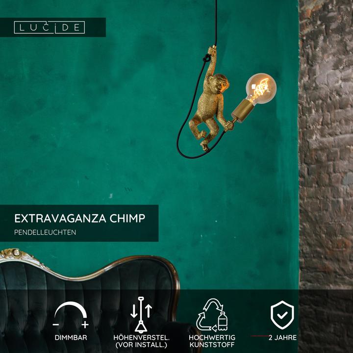 Actual product image Lucide Extravaganza Chimp (E27)