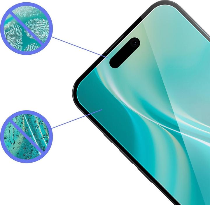 Actual product image Etteri hybrid glass for Samsung Galaxy S25 Plus (Samsung Galaxy S25)