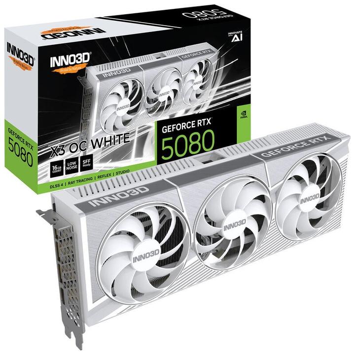 Produktbild Inno3D GeForce RTX 5080 X3 OC (16 GB, GDDR7)