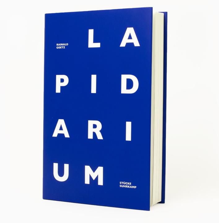 Produktbild Lapidarium (Deutsch, Rainald Goetz, 2024)