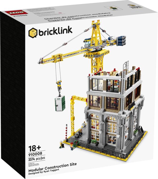 LEGO Bricklink Chantier de construction à partir de modules 910008