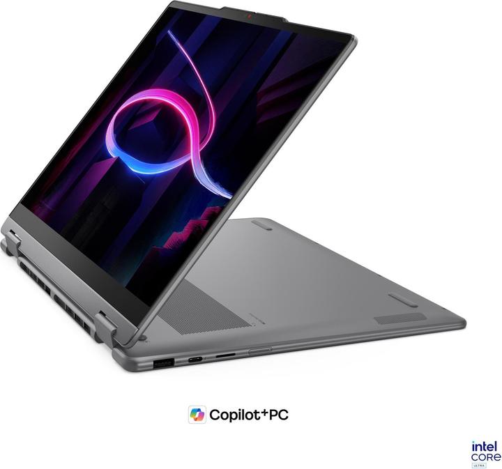 Actual product image Lenovo Yoga 7 2in1 Aura Edition Laptop Copilot+PC 14" WUXGA OLED Touch Display Intel Core Ultra 7 35 (14", 1000 GB, 16 GB, DE, Intel Core Ultra 7 355)