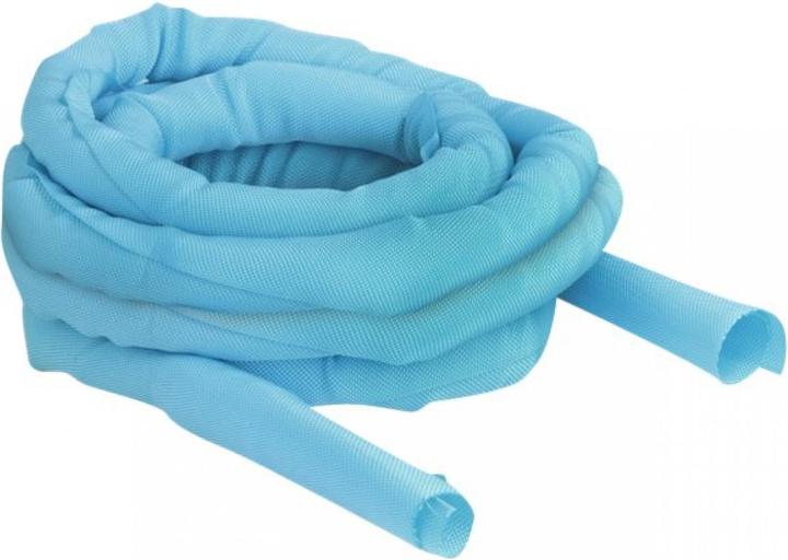 Actual product image Delock Cable conduit self closing 5 m x 25 mm Blue (Cable conduit, 500 cm)
