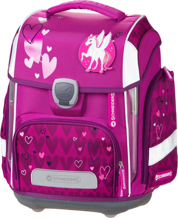 Image du produit Schneiders Set d'école Dark Red Hearts Ergolite, 21 l (22 l)