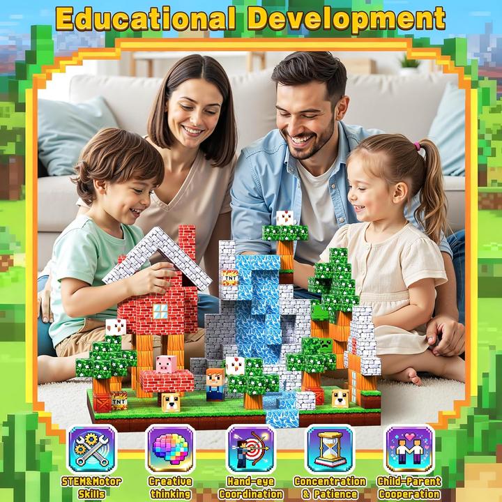 Actual product image Cooljoy Magnetisches Baustein-Set