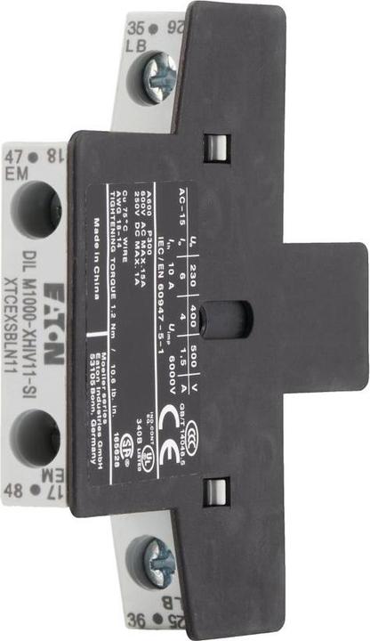 Actual product image Eaton Auxiliary switch module, 2-pole, Ith= 10 278426