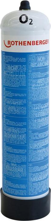 Image du produit Rothenberger Bouteille d'oxygène pour appareil mobile ALLGAS Pro 110 bar, 1.20 Kg