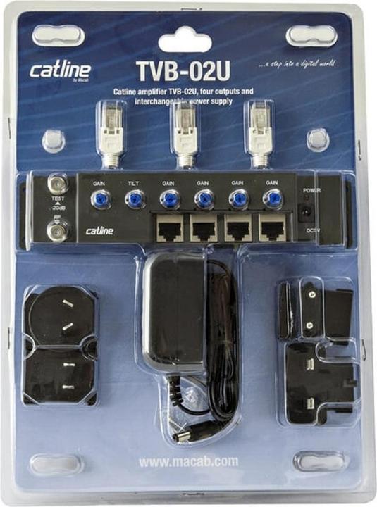 Actual product image Televes Catline rack-mounting panel -