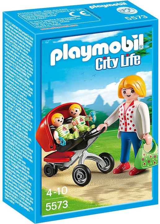 Actual product image Playmobil Twin stroller (5573, Playmobil City Life)