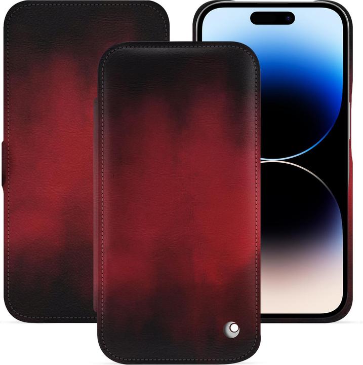 Immagine prodotto Noreve Guscio orizzontale in pelle (Apple iPhone 15 Pro)