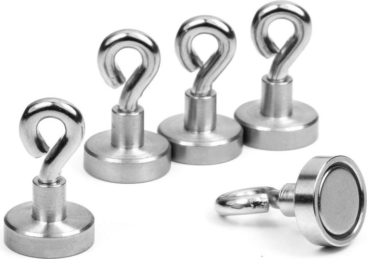 Produktbild Supermagnete Hakenmagnet (5x)